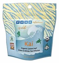 Pono Infusions Hawaiian Loose Leaf Tea  (Kai Green &amp; White, 0.75 Ounces) - £16.01 GBP