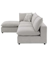 Marisa Ottoman, Beige Boucle - $12,682.79 MXN