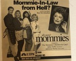 The Mommies Vintage Tv Guide Print Ad Julia Duffy Rue McClanahan TPA23 - $5.93