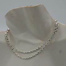 Sterling Silver .925 Collana 16 &quot; 11.6g - £58.95 GBP