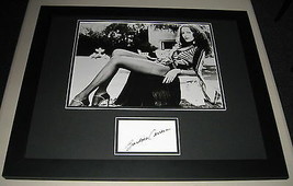 Barbara Carrera Signed Framed 16x20 Photo  Display James Bond Girl - £118.69 GBP