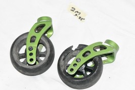 YAMAHA NAVIGO WHEECHAIR FRONT WHEEL ASSEMBLY SET 2 RARE WORKS 2M - $3,004.31 MXN