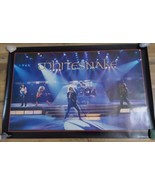 Whitesnake 1987 Original Poster Group Stage Shot Hair Metal Rock Band Funky - $32.52