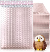 Rose Gold Metallic Bubble Mailers, 6.5 x 9 Inches. 250 Pack Bubble Maile... - £105.38 GBP