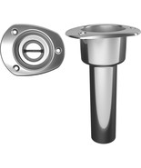 MATE SERIES STAINLESS STEEL 0° ROD &amp; CUP HOLDER - OPEN - OVAL TOP - £86.52 GBP