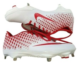 Nike Lunar Vapor Mens Ultrafly Elite 2 Metal Baseball Cleats AO7946-161 Red 14 - £72.37 GBP