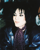 Joan Jett 16x20 Canvas Giclee Cool In Black Leather Jacket Candid Rare Photo - £55.35 GBP
