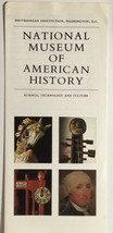 Vintage National Museum Of American History Brochure Washington DC BR13 - £6.22 GBP