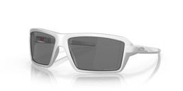 Oakley CABLES POLARIZED Sunglasses OO9129-1263 X-Silver Frame / PRIZM Bl... - £86.84 GBP