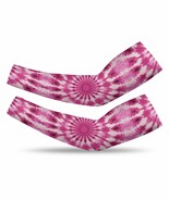 Mondxflaur Tie Dye Cooling Arm Sleeves Cover UV Sun Protection for Men W... - $280.61 MXN