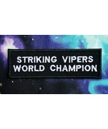 Black Mirror &quot;Striking Vipers World Champion&quot; Patch - $16.39 CAD