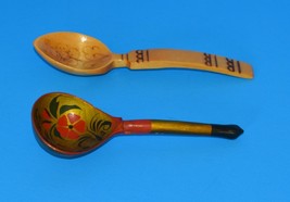 Dining/Home/Kitchen-Two Collectible Wooden Painted Spoons - $10.80