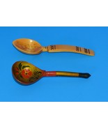 Dining/Home/Kitchen-Two Collectible Wooden Painted Spoons - $10.80