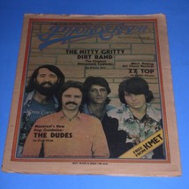 The Nitty Gritty Dirt Band Phonograph Record Magazine Vintage 1975 ZZ Top Dudes - $24.99