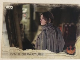 Rogue One Trading Card Star Wars #51 Jyn’s Departure - £1.57 GBP