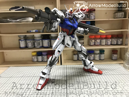 ArrowModelBuild Strike Gundam (Shaping) Built &amp; Painted PG 1/60 Model Kit - £1,495.77 GBP