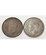 Full of 2 Canada 25 Centimes Coins (1945 25C Au Et 1948) Km 35, 44-
show... - $52.81
