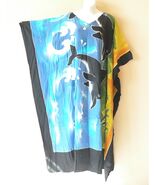 KD516 Dolphin Batik Plus Kaftan Kimono Dolman Batwing Women Abaya Maxi D... - $29.90