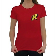 Robin Symbol Women&#39;s T-Shirt Red - £12.63 GBP