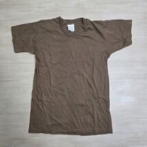 Vintage 80s U.S. Army Brown 436 Military Undershirt Union Underwear USA ... - $24.74