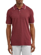 George Men&#39;s Short Sleeve Pique Stretch Polo XS (30-32) Heritage Russet Heather - £10.83 GBP