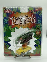 Rat Fink Die Cast Racing Champions Yellow 1955 Chevy Monster Ed Big Daddy Roth - $23.36
