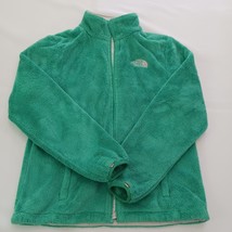 The North Face TC3O Women's Green Full Zip Soft Fleece Osito Jacket Size Small image 13
