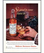 1950s Bellows Partners Choice Whiskey PRINT AD So Good To Come Home Too BX4 - $5.69
