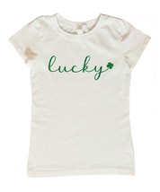Lucky St Patricks Day Shirt, Girls St Patricks Day Shirt, Lucky Shirt - $14.80+