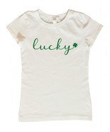 Lucky St Patricks Day Shirt, Girls St Patricks Day Shirt, Lucky Shirt - £11.81 GBP+