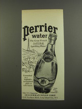 1953 Perrier Water Advertisement - The Great French Natural Sparkling Water - £14.74 GBP