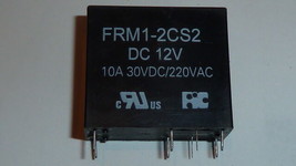 NEW FIC 5PCS FRM1-2CS2 Miniature high power relay DC 12V 10A 30VDC/220VA... - £11.33 GBP