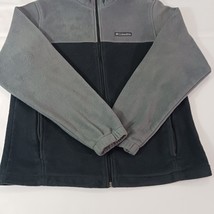 Columbia XM1247 Men’s Mount Grant Medium Full Zip Black/Gray Fleece Jacket Sz L image 11