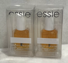 2 Essie Cuticle Hydrator Apricot Cuticle Oil Nourish + Soften 0.46 oz - £9.72 GBP