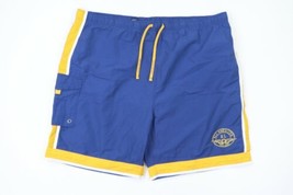 Vtg 90s Polo Sport Ralph Lauren Mens 3XB P Wing Spell Out Lined Shorts Trunks - £93.11 GBP