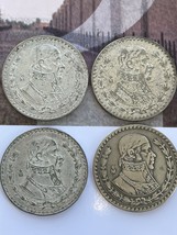 Mexico silver peso coin lot - £15.98 GBP