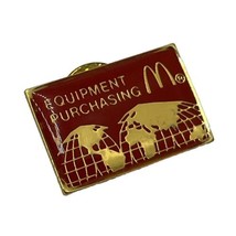 McDonald’s Equipment Purchasing Employee Crew Fast Food Enamel Lapel Hat... - £4.47 GBP