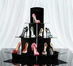 Stiletto Shoe Mini Figurines Diva's Closet (TM) Set of 10 Shoes 4" High Fashion