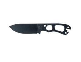 Kabar BK11 Becker Necker Skeleton Knife All Black Pocket Knife with Sheath - £39.18 GBP