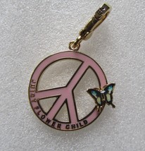 Juicy Couture Charm Flower Child Peace Sign Butterfly New Original Label... - $248.00