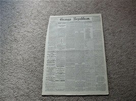 Geauga Republican, Wednesday, October 26, 1881- Chardon, Ohio Newspaper. - £14.79 GBP