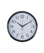 Italplast Wall Clock 43cm - Black Frame - £51.12 GBP