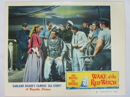Wake Of The Red Witch 1949 Republic 11x14 Lobby Card John Wayne Gail Russell #6 - £101.67 GBP