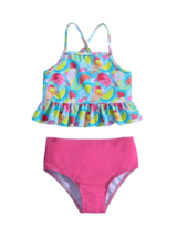 NEW Toddler Girls Tankini 2-Piece Swimsuit Fruit Watermelon Popsicle 4T  NWT - £12.78 GBP