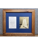 Joan Crawford Autographed Letter 8x10 Type 1 Photo Framed &amp;Matted 7-24-1957 - $5,865.68 MXN
