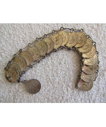 1930&#39;s Mexican Coin Bracelet vintage complete - €137,26 EUR