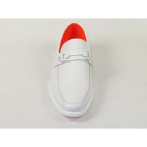Men's TAYNO Shoes The Caprio L TAYNO leather Bit Loafer White image 2