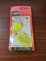 vintage NOS New on Card Lindy&#39;s Squirrel Spins LSS-12-Yellow - $14.85
