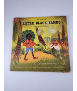 The Story of Little Black Sambo RCA Victor Graphic Sleeve Record Broken - $44.50