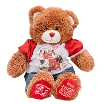 High School Musical Build A Bear Teddy Plush 16&quot; Brown Shirt Jeans Disne... - $15.70